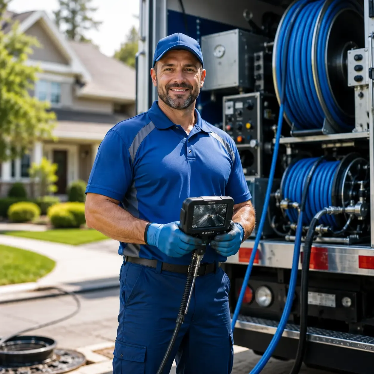 Local outdoor drain cleaning specialists in Cactus, TX